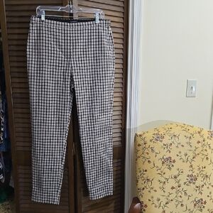 ELIE TAHARI  Checkered Pants Like New